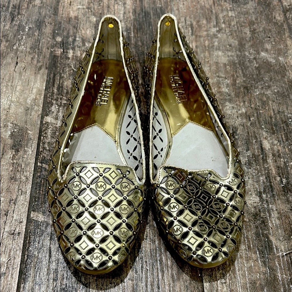 Michael Kors Gold Women's Loafers